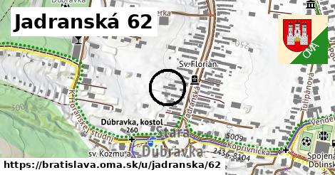 Jadranská 62, Bratislava