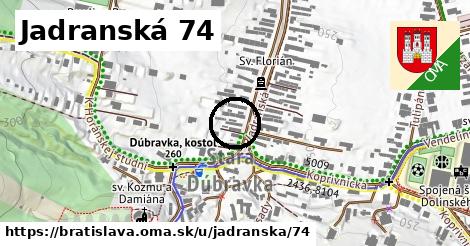 Jadranská 74, Bratislava