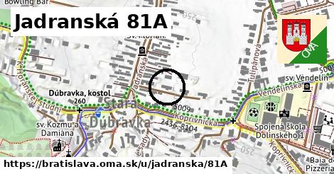 Jadranská 81A, Bratislava