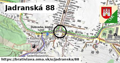 Jadranská 88, Bratislava