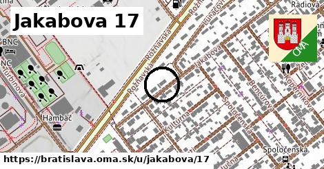 Jakabova 17, Bratislava