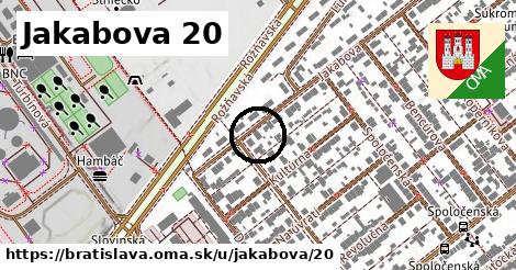 Jakabova 20, Bratislava