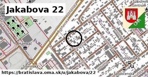 Jakabova 22, Bratislava