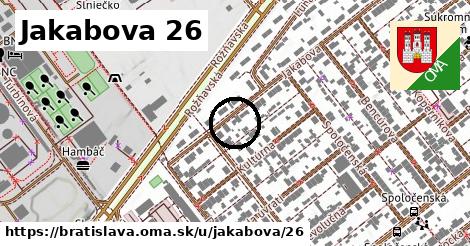 Jakabova 26, Bratislava