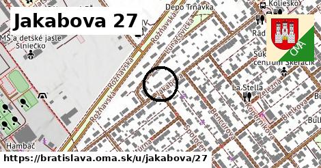 Jakabova 27, Bratislava