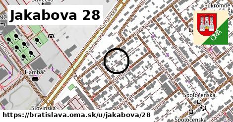 Jakabova 28, Bratislava