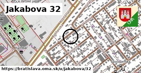 Jakabova 32, Bratislava