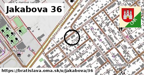 Jakabova 36, Bratislava