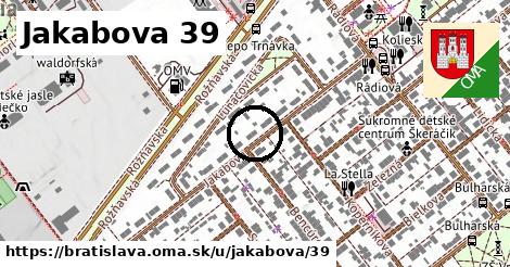 Jakabova 39, Bratislava