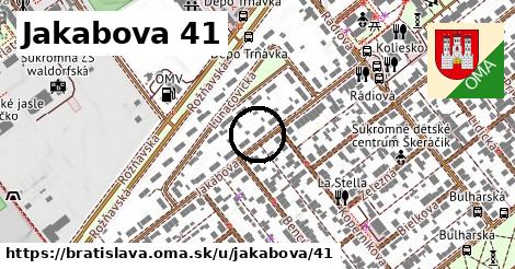 Jakabova 41, Bratislava