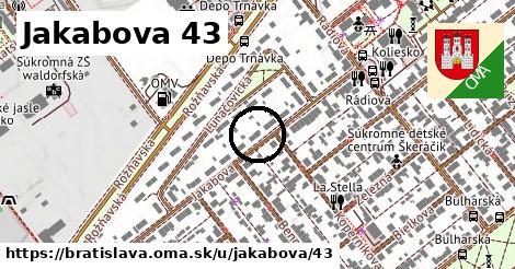 Jakabova 43, Bratislava