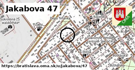 Jakabova 47, Bratislava