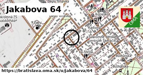 Jakabova 64, Bratislava
