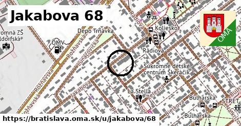 Jakabova 68, Bratislava
