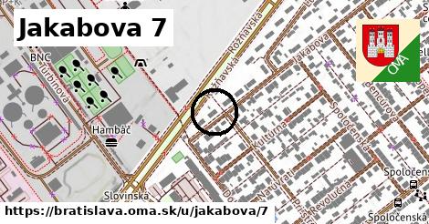 Jakabova 7, Bratislava