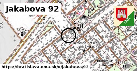 Jakabova 92, Bratislava