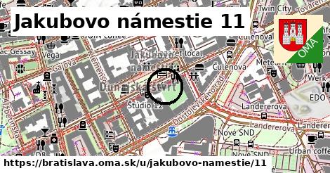 Jakubovo námestie 11, Bratislava