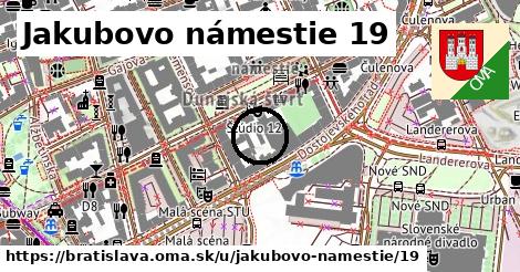 Jakubovo námestie 19, Bratislava