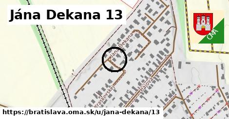 Jána Dekana 13, Bratislava