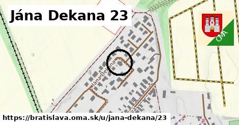 Jána Dekana 23, Bratislava