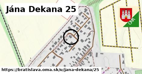 Jána Dekana 25, Bratislava