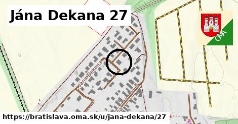 Jána Dekana 27, Bratislava