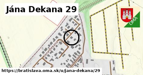 Jána Dekana 29, Bratislava