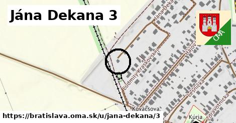 Jána Dekana 3, Bratislava