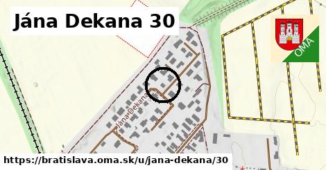 Jána Dekana 30, Bratislava