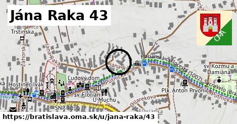 Jána Raka 43, Bratislava