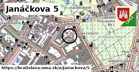 Janáčkova 5, Bratislava