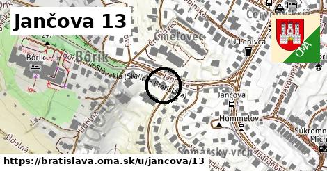 Jančova 13, Bratislava