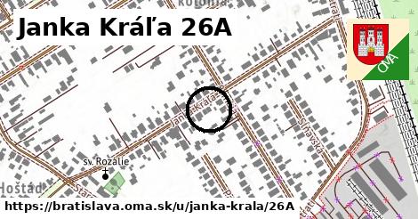 Janka Kráľa 26A, Bratislava