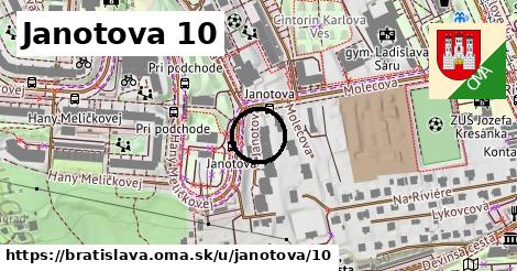 Janotova 10, Bratislava