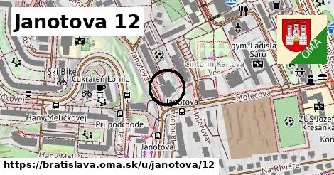 Janotova 12, Bratislava