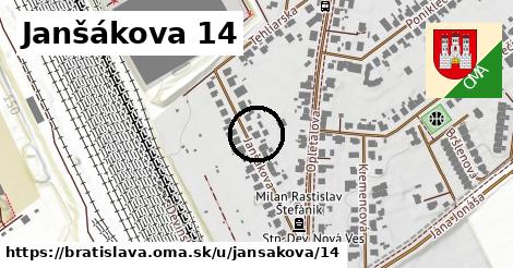 Janšákova 14, Bratislava