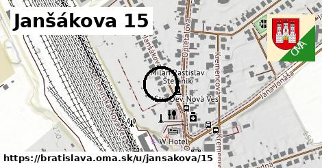 Janšákova 15, Bratislava