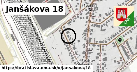 Janšákova 18, Bratislava