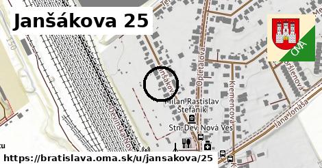Janšákova 25, Bratislava