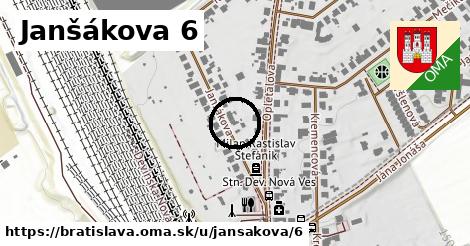Janšákova 6, Bratislava