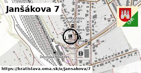 Janšákova 7, Bratislava