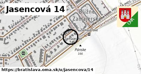 Jasencová 14, Bratislava