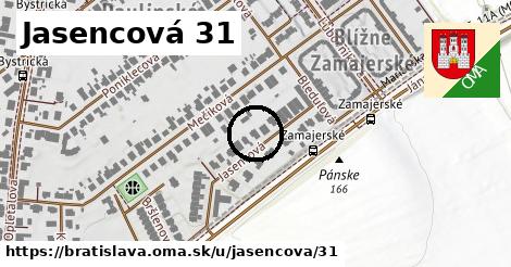 Jasencová 31, Bratislava