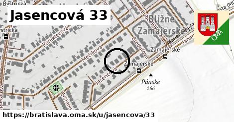 Jasencová 33, Bratislava