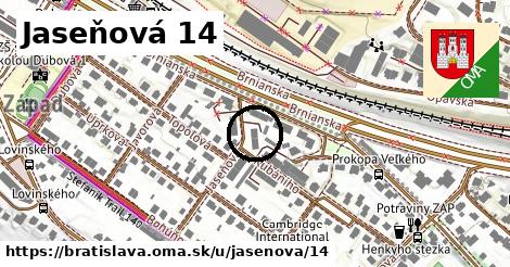 Jaseňová 14, Bratislava