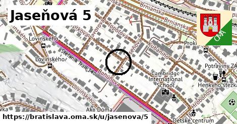 Jaseňová 5, Bratislava