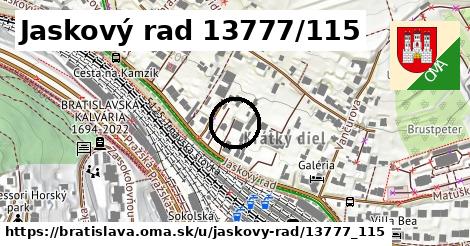 Jaskový rad 13777/115, Bratislava