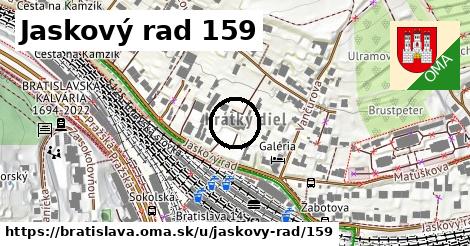 Jaskový rad 159, Bratislava