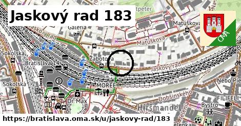 Jaskový rad 183, Bratislava