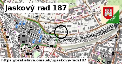 Jaskový rad 187, Bratislava